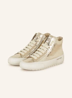 Candice Cooper Wysokie Sneakersy Plus Chic gold