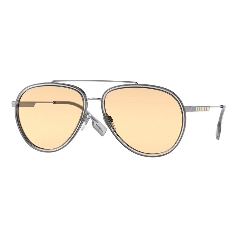 Stylowe męskie okulary przeciwsłoneczne - Oliver BE 3125 Burberry