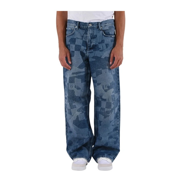 Spodnie dżinsowe z nadrukiem logo Tommy Jeans