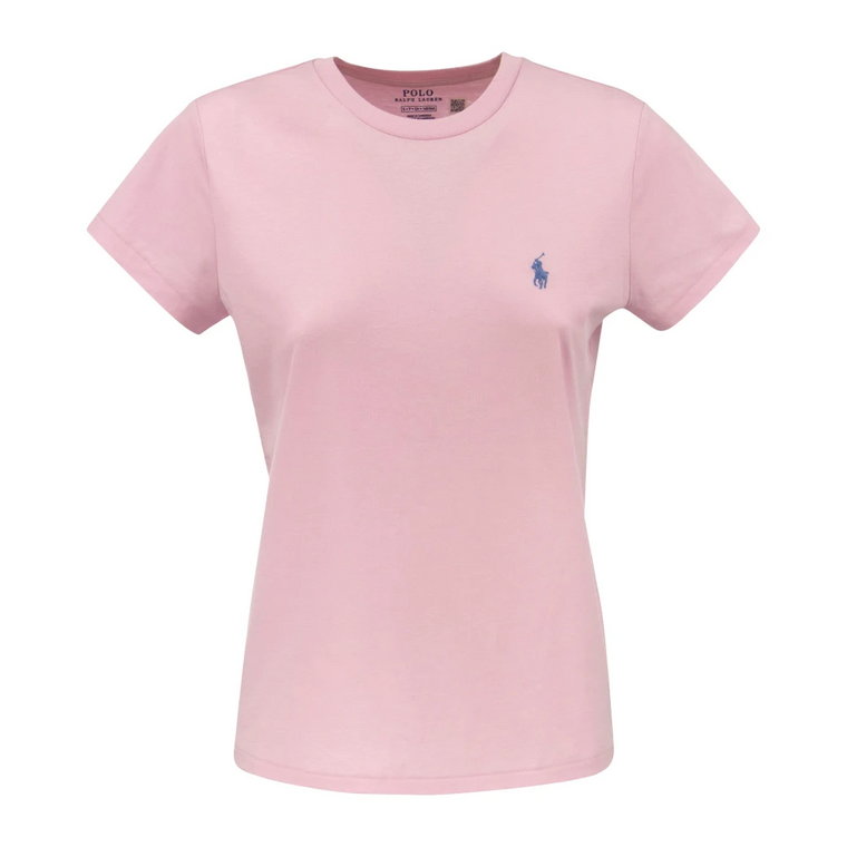 Różowy Piasek Koszulka Jersey - Komfortowa i Stylowa Ralph Lauren