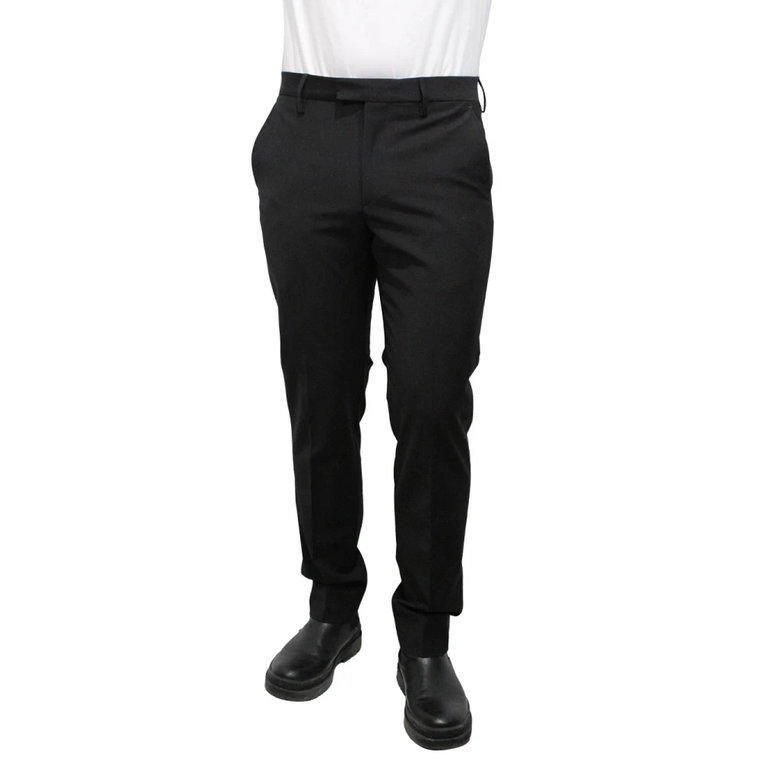 Klasyczne czarne spodnie slim-fit Liu Jo