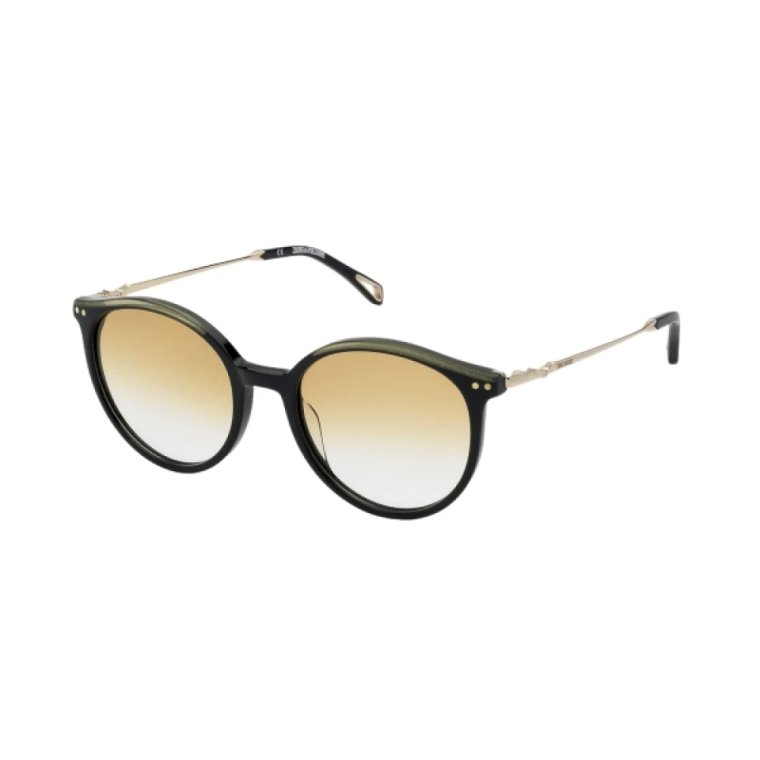 Czarne Metalowe Okulary Damskie Zadig & Voltaire