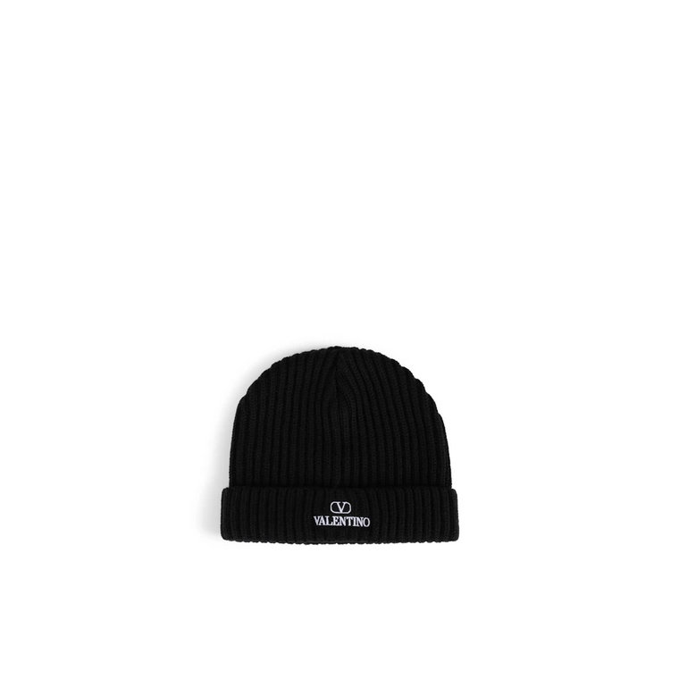 Stylowa beanie z mieszanki bawełny dla mężczyzn Valentino Garavani