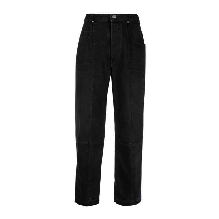 Czarne Spodnie - Kolekcja Najet Isabel Marant