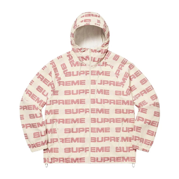 Ripstop Hooded Track Jacket Natural Supreme