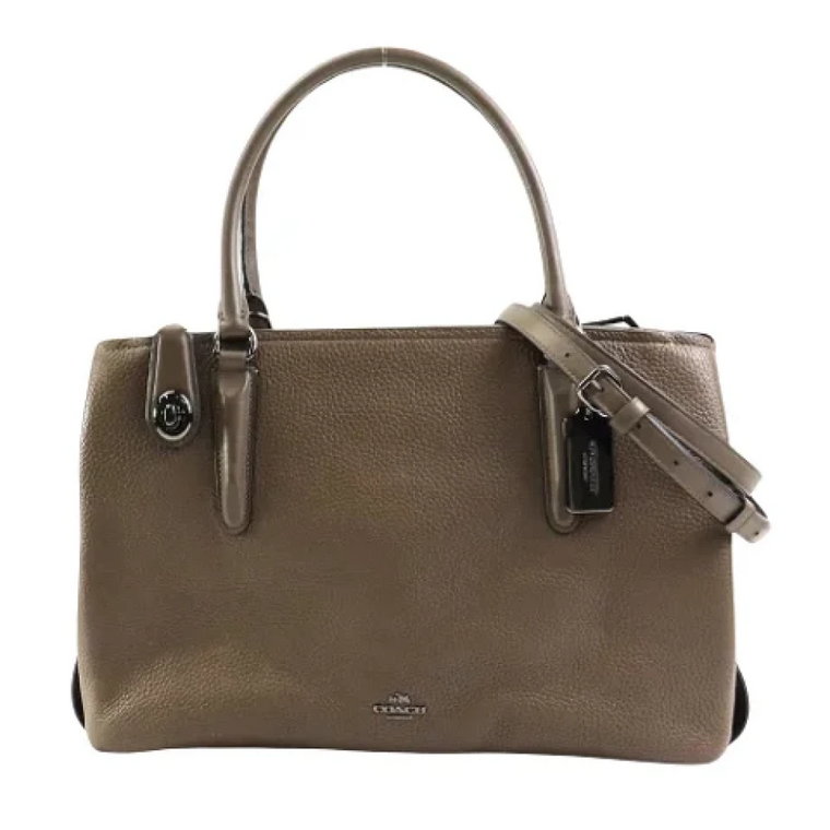 Pre-owned Leather totes Coach Pre-owned