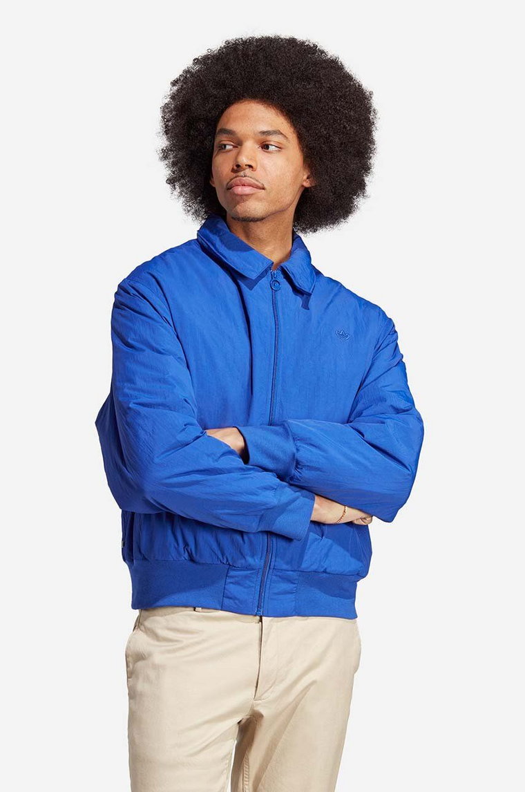 adidas Originals kurtka Premium Essentials Jacket męska kolor niebieski przejściowa HR2981-NIEBIESKI