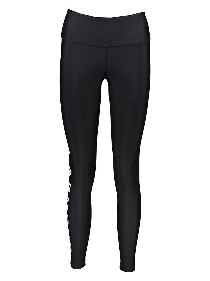 Under Armour Legginsy sportowe w kolorze czarnym