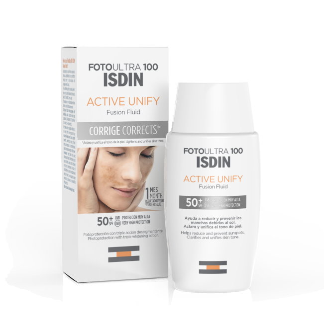 ISDIN Fotoultra 100 Active Unify Fusion Fluid SPF50+ - 50ml