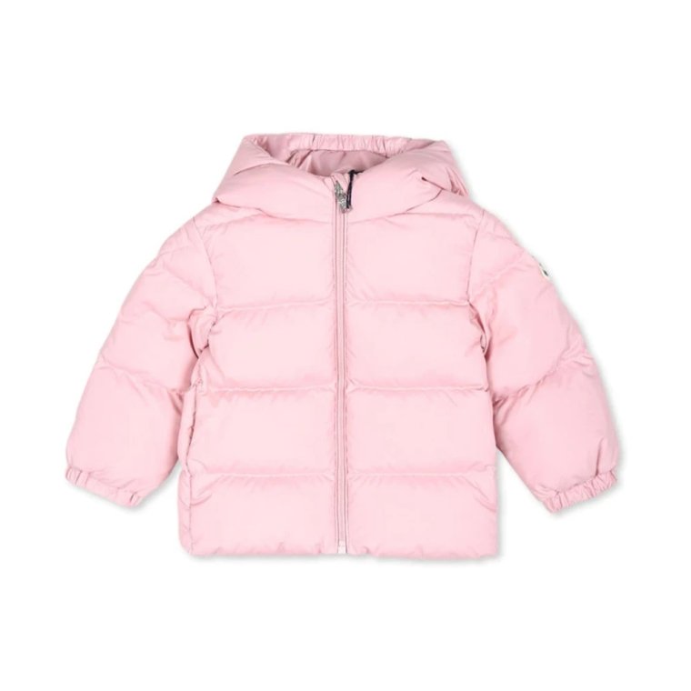 Różowa Parka dla Chłopców Moncler