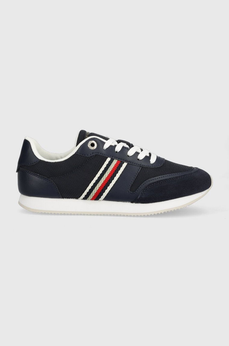 Tommy Hilfiger sneakersy ESSENTIAL RUNNER kolor granatowy FW0FW07163