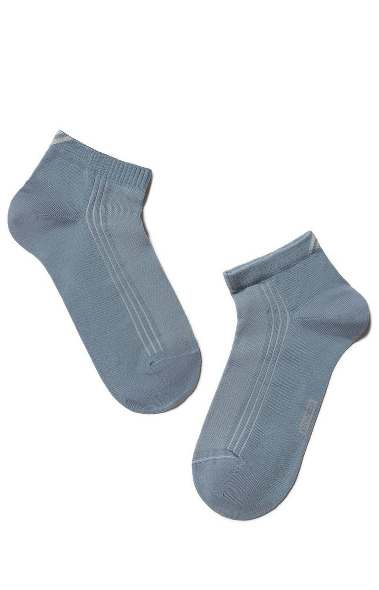 Active krótkie bawełniane skarpetki, Kolor jeans, Rozmiar 40-41, Conte