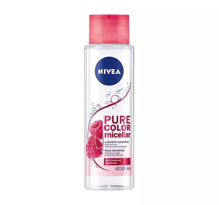 NIVEA PURE COLOR MICELLAR SZAMPON MICELARNY 400ML