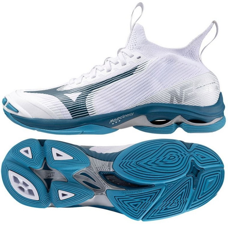 Buty do siatkówki Mizuno Wave Lightning Neo 2 M V1GA220221 białe