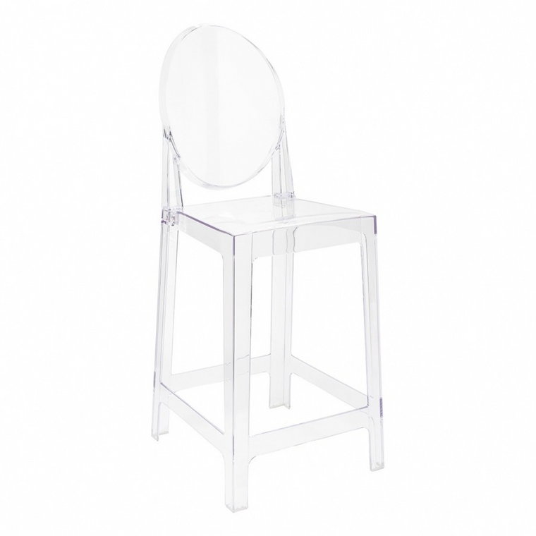 Krzesło barowe victoria 65 cm transparentne kod: KH010100214