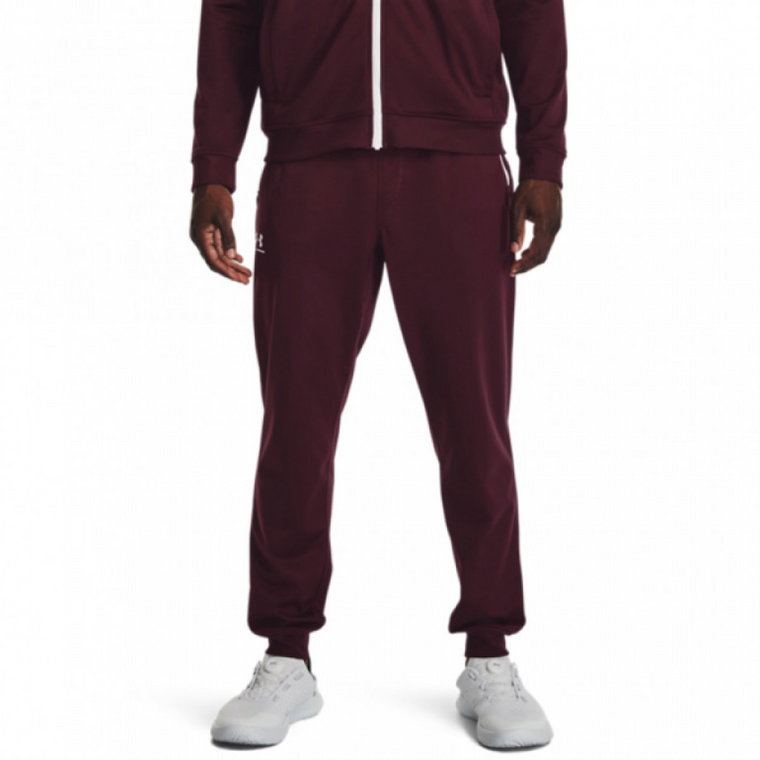 Męskie spodnie treningowe Under Armour Sportstyle Tricot Jogger - granatowe