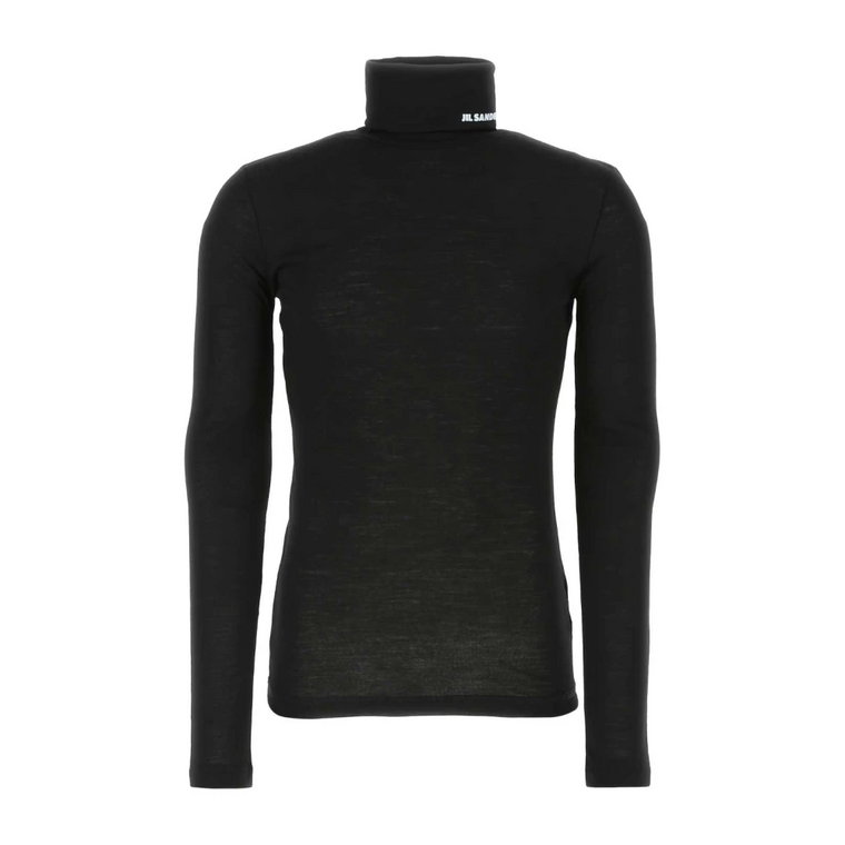 Sweter z golfem Jil Sander