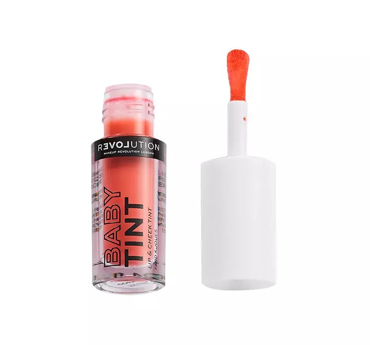 RELOVE BABY TINT MINI POMADKA DO UST I RÓŻ DO POLICZKÓW CORAL 1,4ML