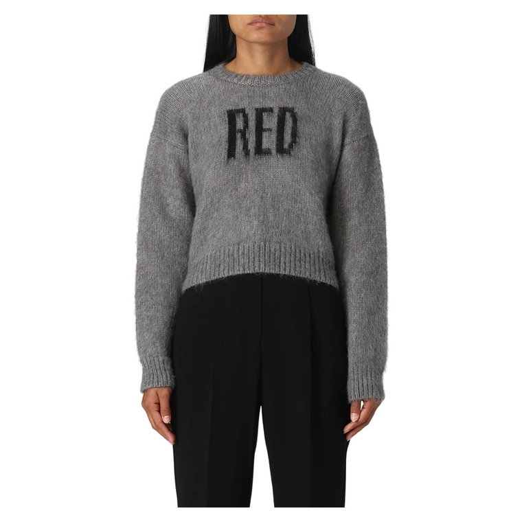 Sweter z okrągłym dekoltem RED Valentino