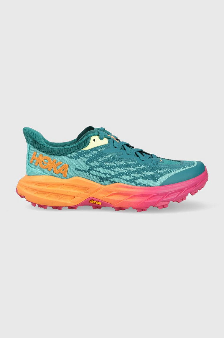 Hoka One One buty do biegania SPEEDGOAT 5 kolor zielony 1123158