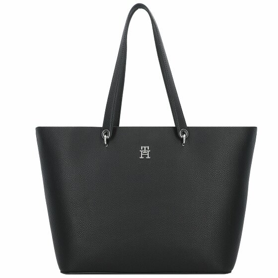 Tommy Hilfiger Emblem Shopper Bag 35 cm black