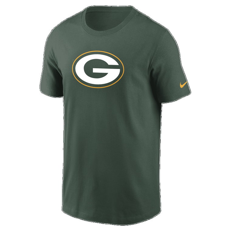 T-shirt dla dużych dzieci (chłopców) z logo Nike Essential (NFL Green bay Packers) - Zieleń