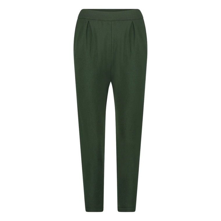 Zielone Spodnie Stefanello | Styl Zimowy Jane Lushka