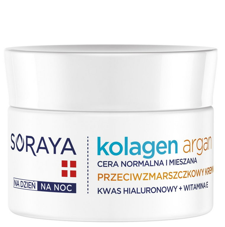 Soraya Kolagen + Argan - nawilżający krem przeciwzmarszczkowy 50ml