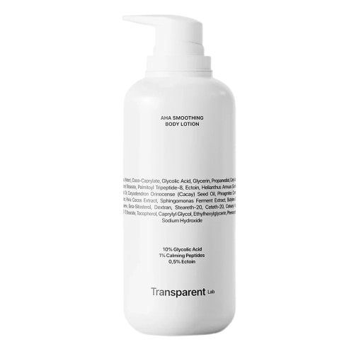 Transparent Lab AHA Smoothing Body Lotion Kuracja do ciała z kwasami