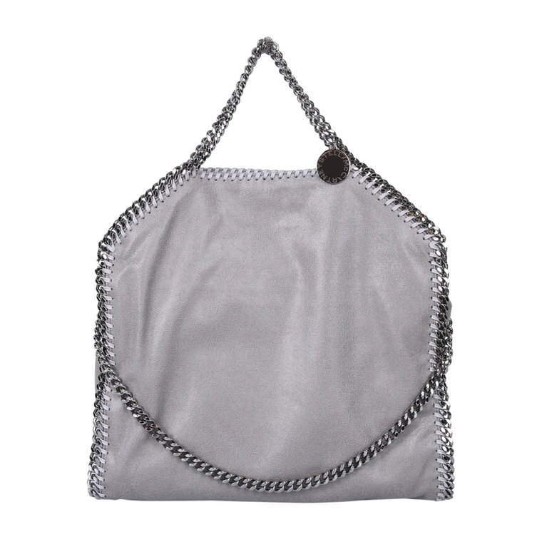 Szara torba na ramię Falabella Triple Chain Stella McCartney