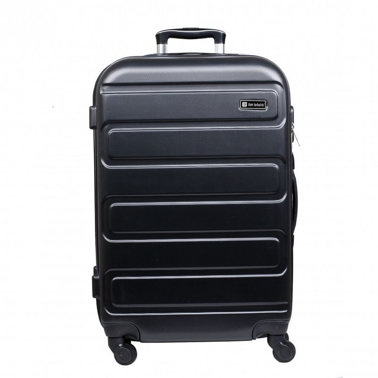 Czarna średnia walizka 64 cm Alexa