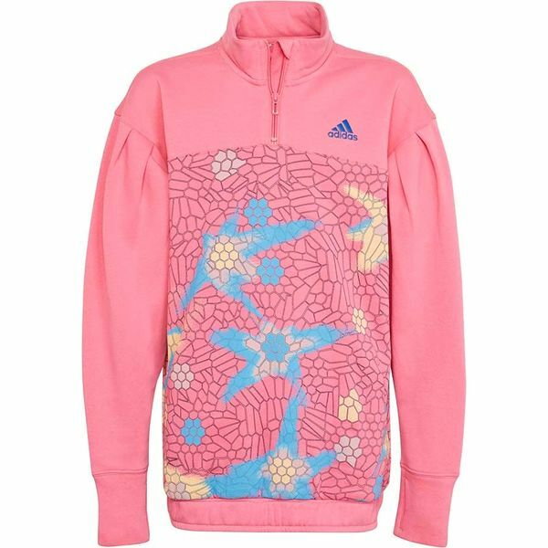 Bluza juniorska Power Fleece Loose Half-Zip Adidas
