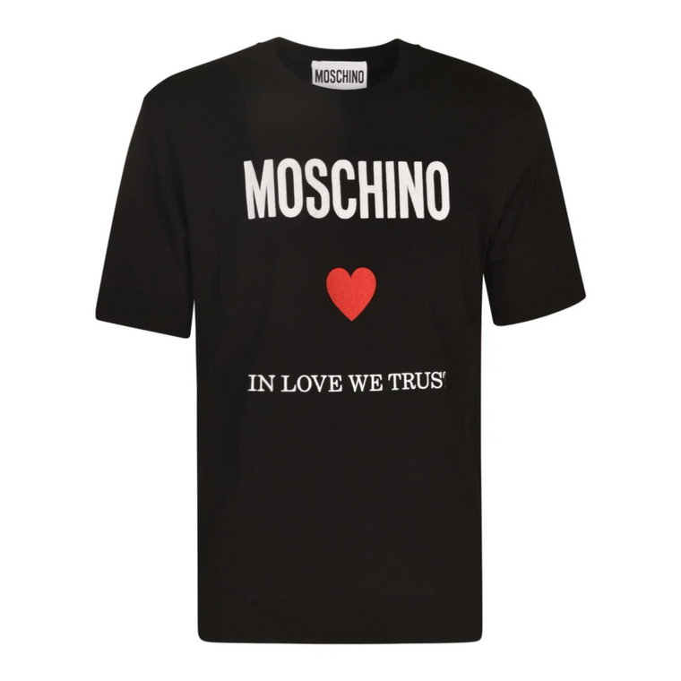 Stylowe T-shirty i Pola Moschino