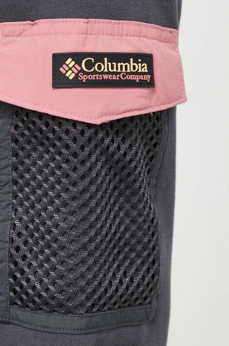 Columbia bluza Painted Peak damska kolor szary gładka 2074511