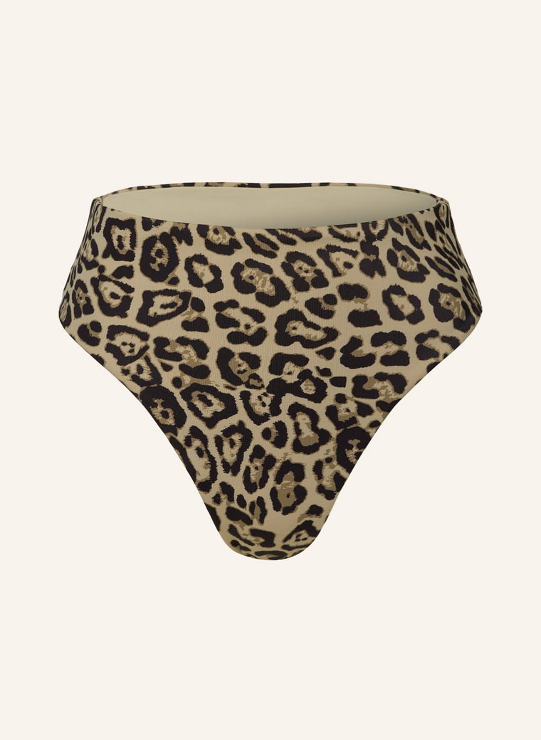 Goldbergh Dół Od Bikini Z Wysokim Stanem Poolscape beige