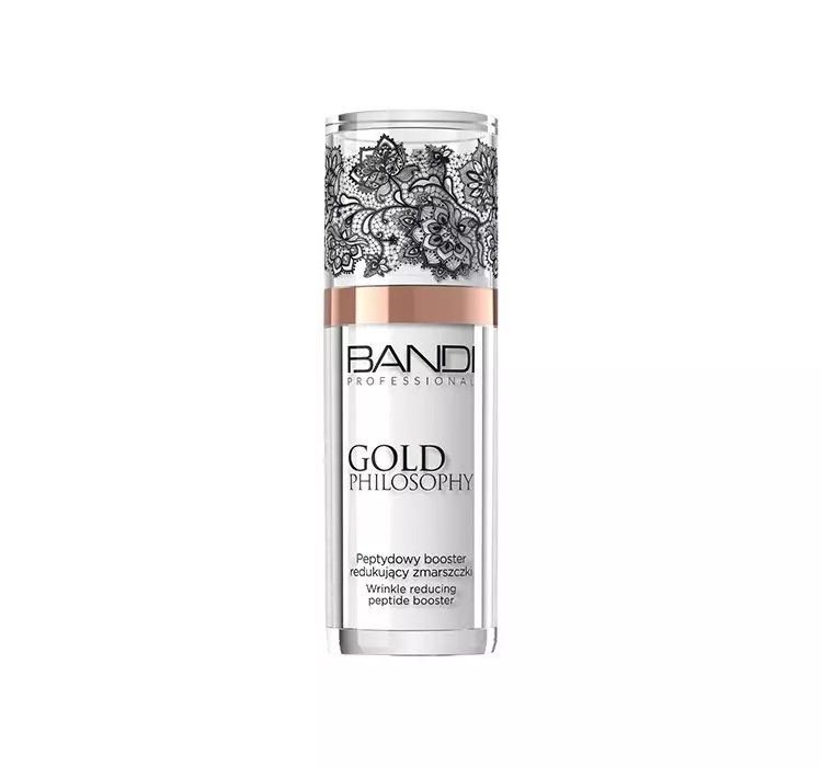 BANDI PROFESSIONAL GOLD PHILOSOPHY PEPTYDOWY BOOSTER REDUKUJĄCY ZMARSZCZKI 30ML