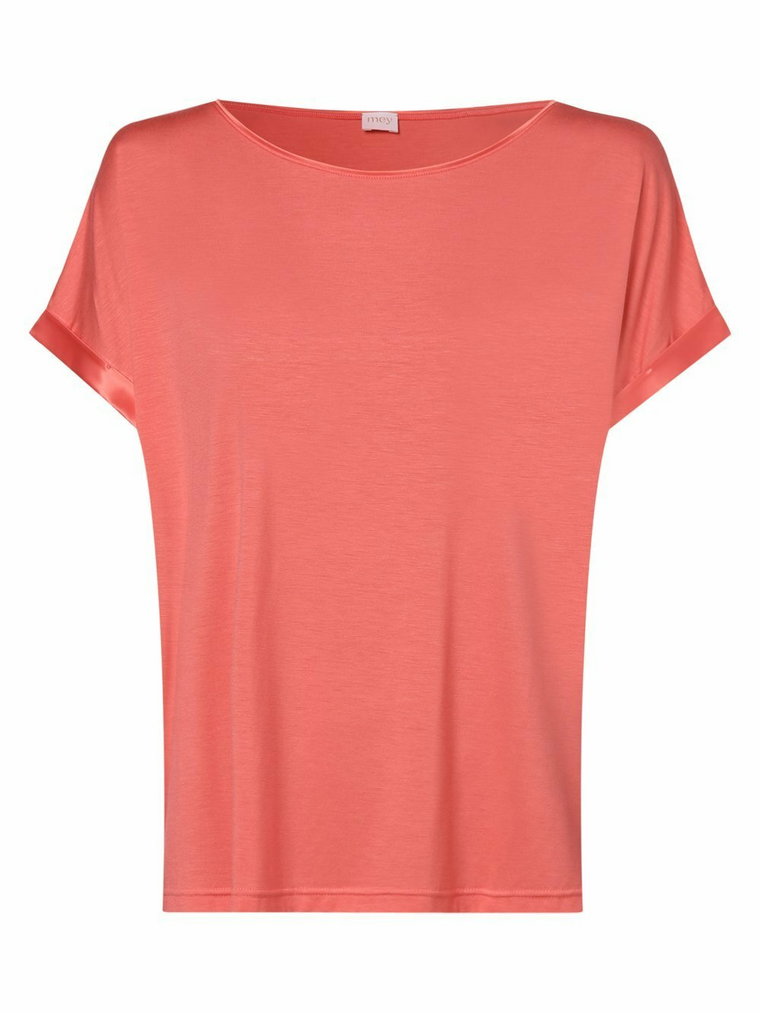 Mey - Damska koszulka od piżamy, wyrazisty róż