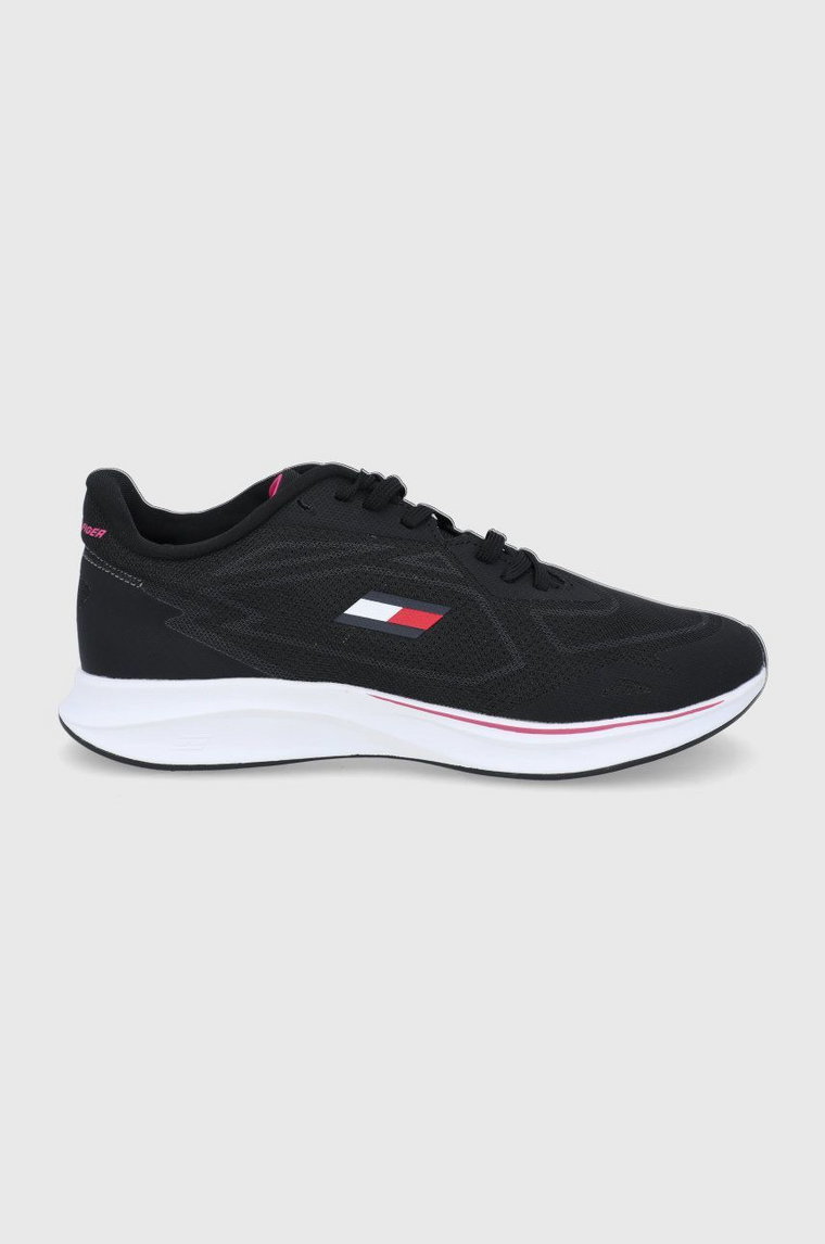 Tommy Sport buty sportowe Sleek kolor czarny