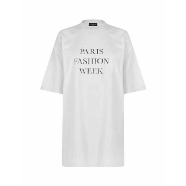 Oversized Distressed T-Shirt Balenciaga