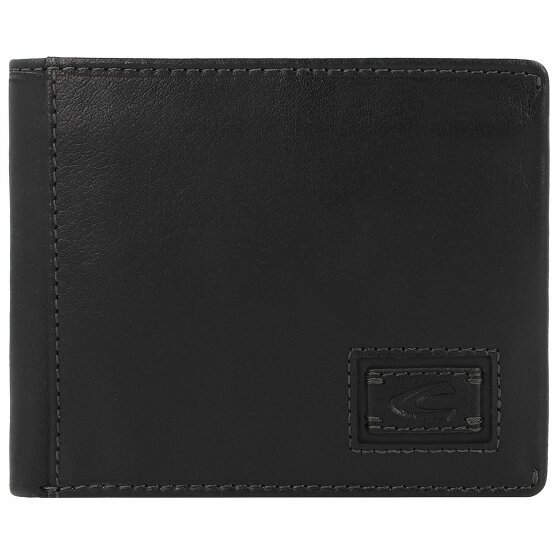 camel active Dust Portfel Ochrona RFID Skórzany 12 cm black