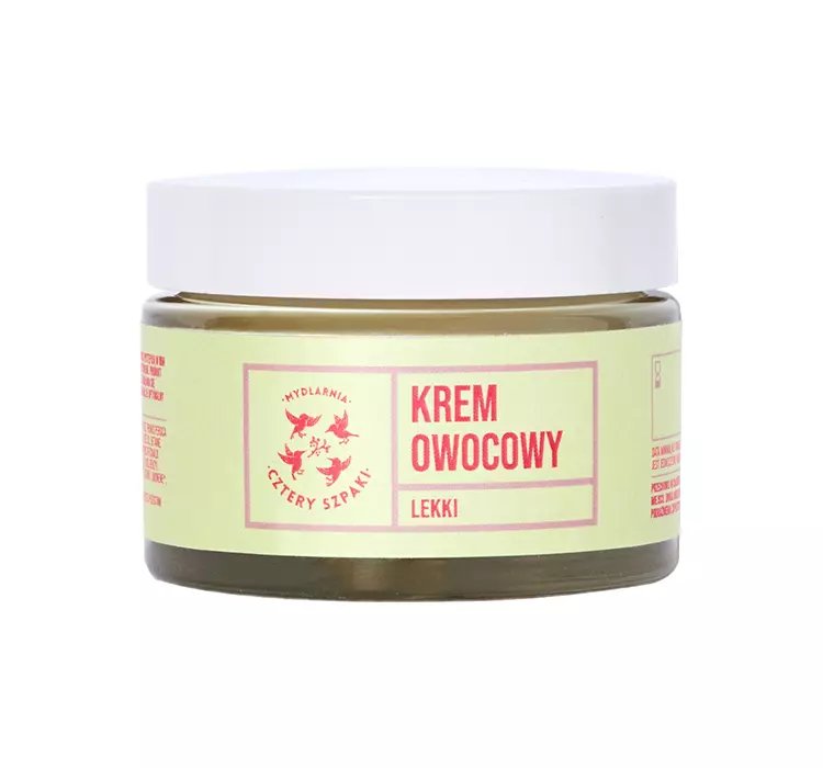 MYDLARNIA CZTERY SZPAKI LEKKI KREM OWOCOWY DO TWARZY 50ML