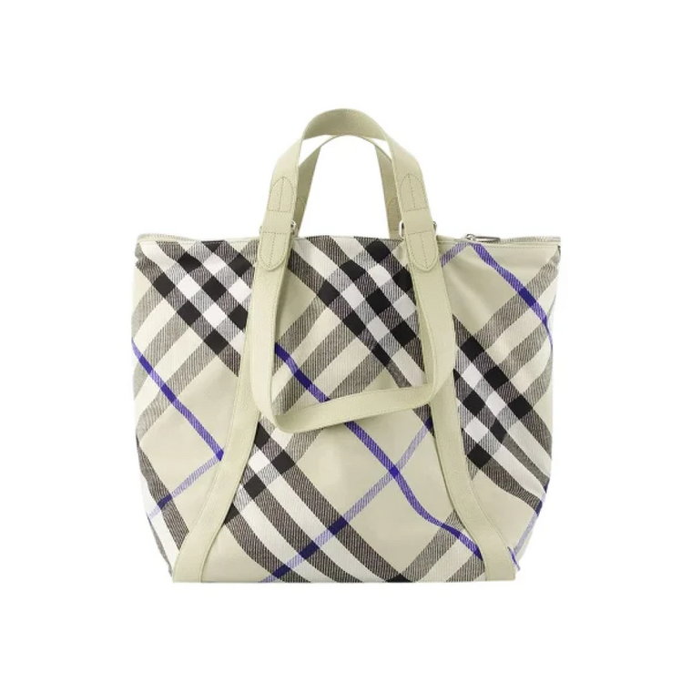 Pre-owned Fabric shoppers Burberry Vintage