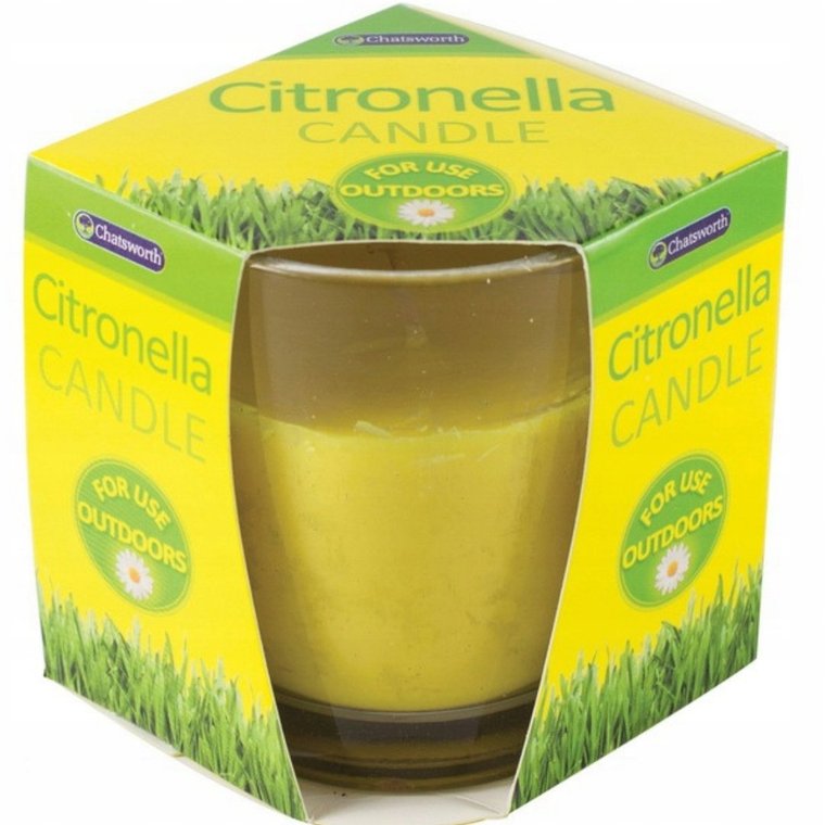 Citronella Świeca Świeczka Na Komary Muszki 250G