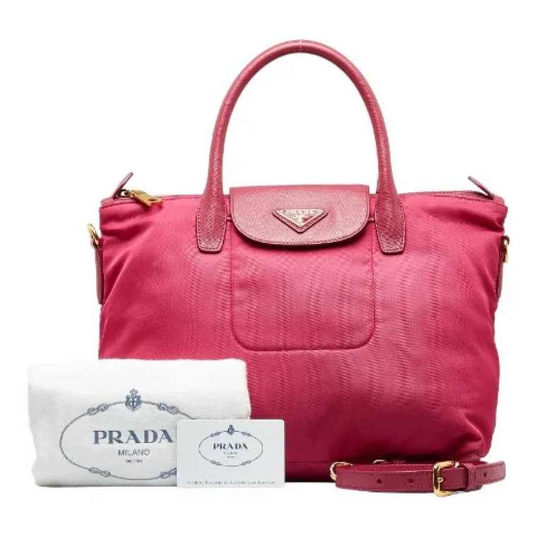 Pre-owned Nylon handbags Prada Vintage