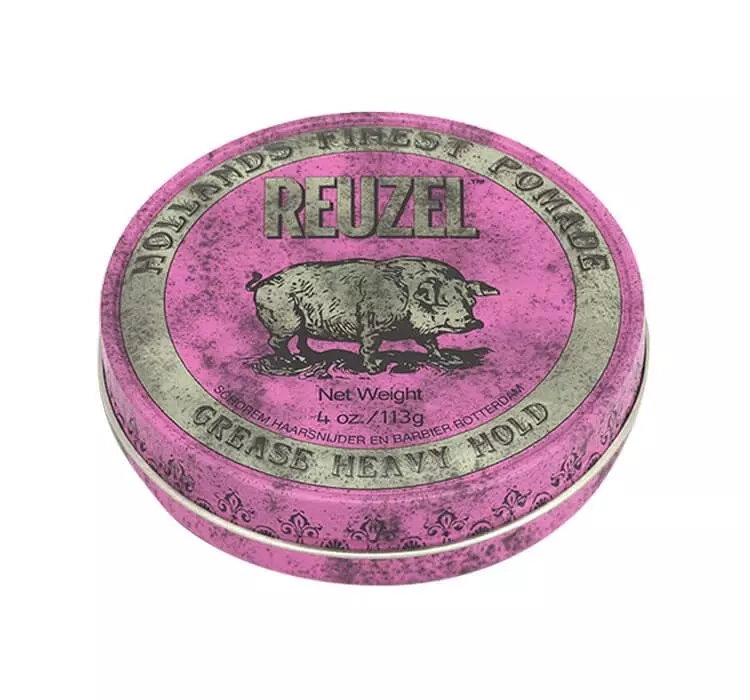 REUZEL PINK GREASE HEAVY HOLD POMADA DO WŁOSÓW 113G