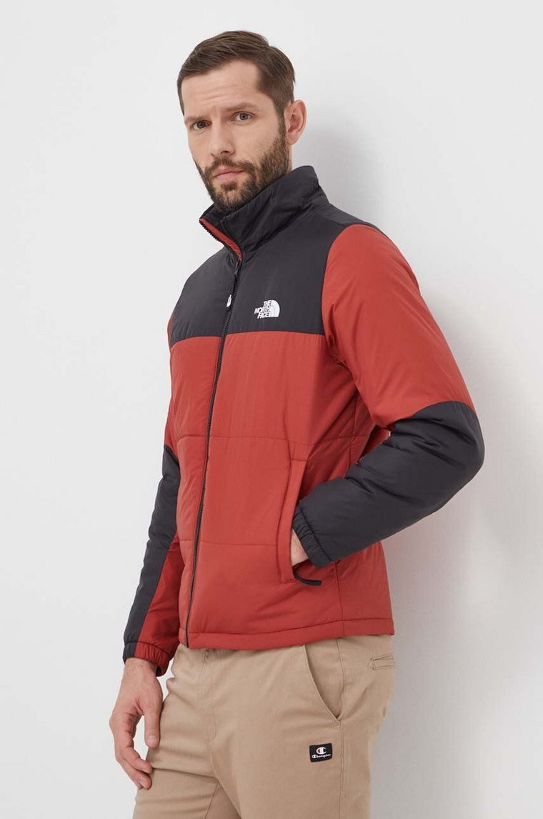 The North Face kurtka GOSEI PUFFER męska kolor czerwony przejściowa NF0A8795POJ1