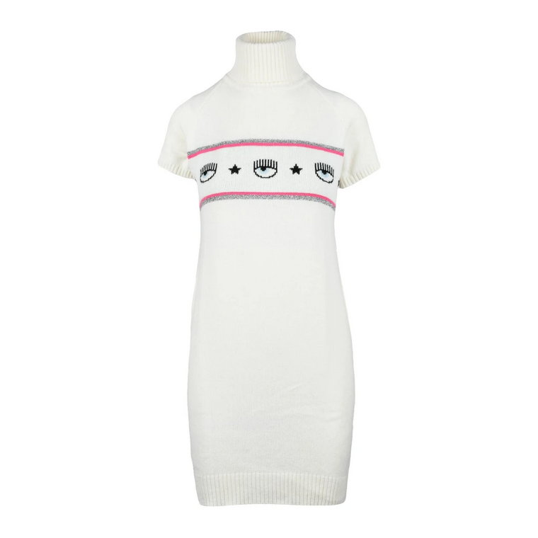 Biała sukienka dla kobiet Chiara Ferragni Collection