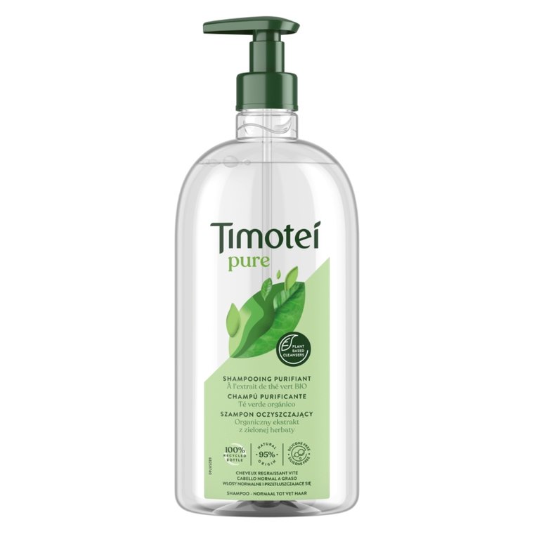 Timotei Pure (Green Tea) Szampon do włosów z pompką