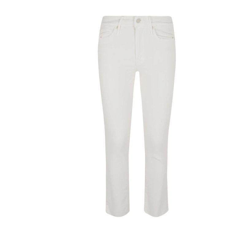 Cream Puffs Flared Cropped Jeans Mother