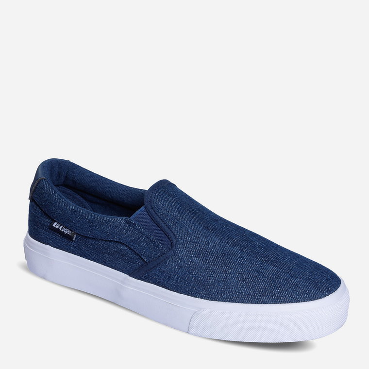 Slipony męskie Lee Cooper LCW-24-31-2250MC 45 29 cm Dżinsowe (5904292149186). Buty slip-on męskie